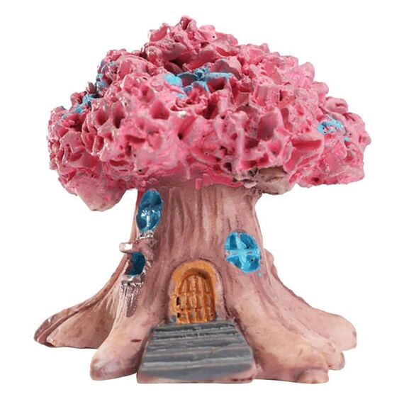Micro Flower Pot Paesaggio decorazioni carnoso fumetto Edilizia giocattolo Big Tree House decorazione della resina