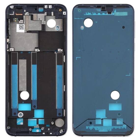 Piastra cornice cornice LCD alloggiamento anteriore per Nokia 7.1 TA-1100 TA-1096 TA-1095 TA-1085 TA-1097 (nero)