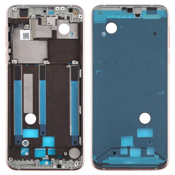 Piastra cornice cornice LCD alloggiamento anteriore per Nokia 7.1 TA-1100 TA-1096 TA-1095 TA-1085 TA-1097 (argento)