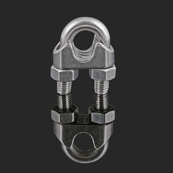2 PCS Clip in acciaio inossidabile Filo metallico a forma di U Cavo di carta Filo di testa Filo metallico Fibbia a testa rotante, Specifica: M3