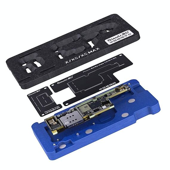 Qianli BGA Reballing Stencil Platform per iPhone X / XS / XS Max