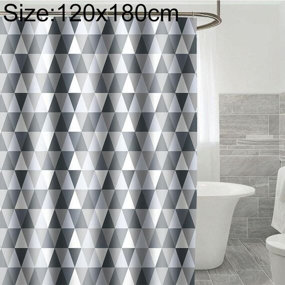 Tende per bagno Tenda da bagno antimuffa in tessuto poliestere impermeabile, dimensioni: 120x180 cm