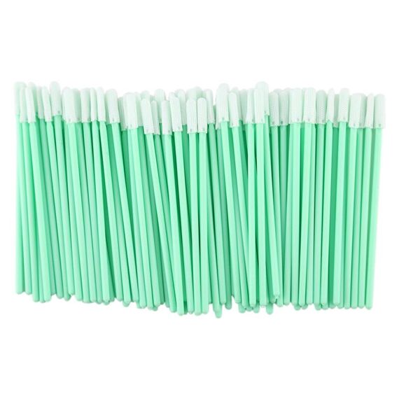 100 pezzi / set tamponi per la pulizia dei prodotti elettronici, dimensioni: 70x3mm