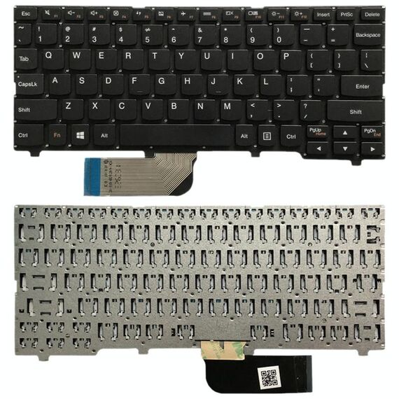 Tastiera versione USA per Lenovo ideapad 100S 100S-11IBY (nero)