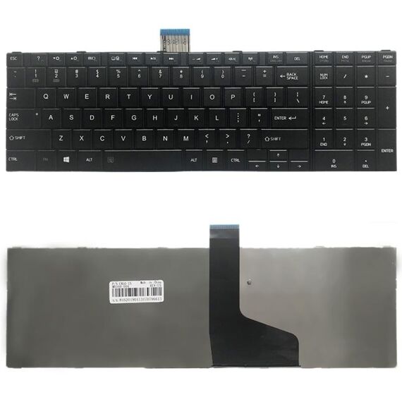 Tastiera versione USA per Toshiba Satellite C850 C850D C855 C855D L850 L850D L855 L855D L870 L870D
