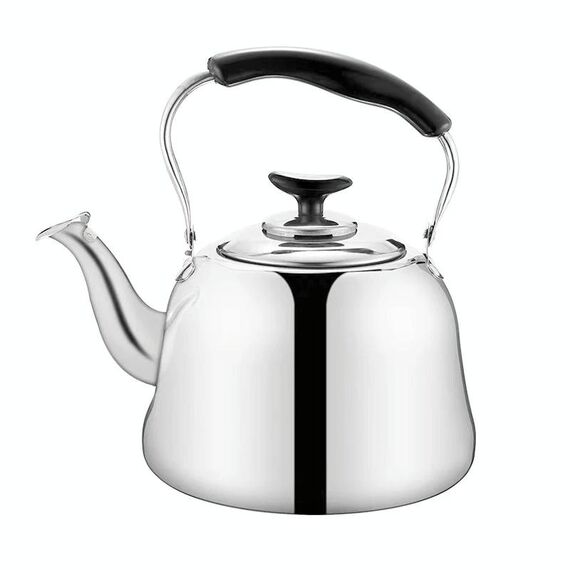Fischio in acciaio inox Bollitore per fornello a induzione Casa Casa Piano Classico Piano di canto sano senza calore magnetico, Capacità: 1.5L