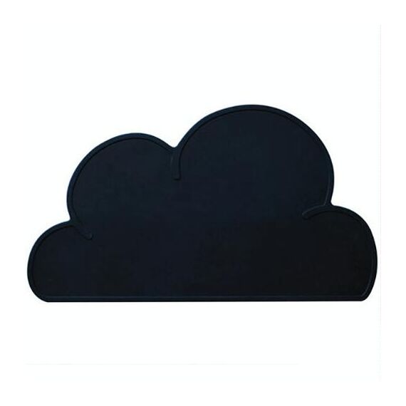 Tovaglietta in silicone per bambini Tovaglietta per studenti di protezione ambientale impermeabile, colore: nero