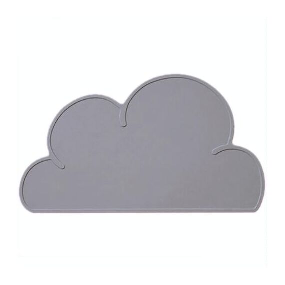 Tovaglietta in silicone per bambini Tovaglietta per studenti con protezione ambientale impermeabile, colore: grigio scuro