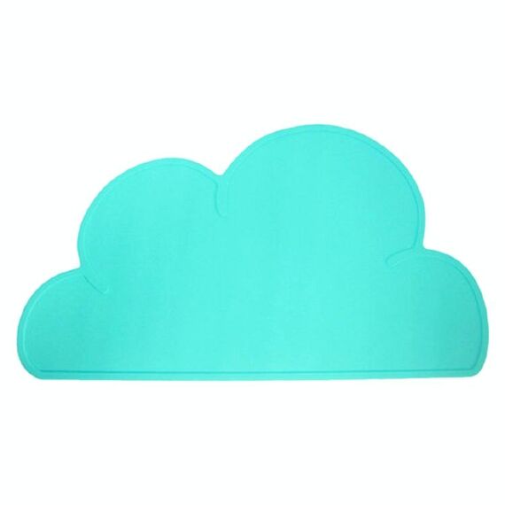 Tovaglietta in silicone per bambini Tovaglietta per studenti di protezione ambientale impermeabile, colore: verde chiaro