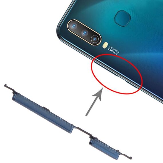Per vivo Y3 tasti laterali (nero)