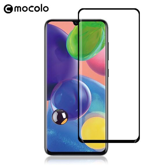 Per Galaxy A71 mocolo 0.33mm 9H 3D Full Glue Pellicola in vetro temperato
