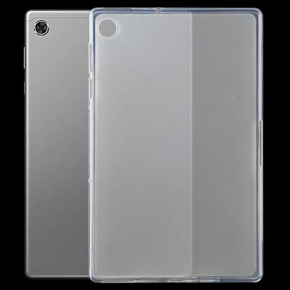 Per Lenovo Tab M10 Plus Custodia protettiva posteriore protettiva antiurto in TPU trasparente (trasparente)