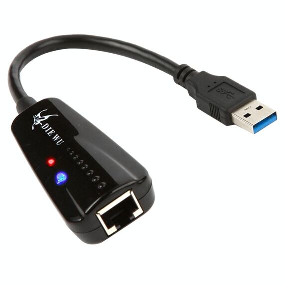 DIE WU TXA042 Realtek 8153 USB 3.0 a Gigabit Ethernet RJ45 LAN 10/100/1000 Mbps Adattatore per scheda di rete