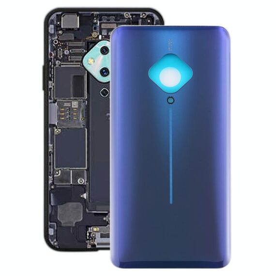 Per coperchio posteriore batteria Vivo S5 (blu)