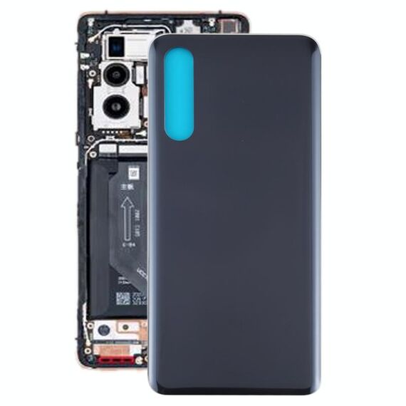 Per OPPO Reno3 Pro 5G/Trova X2 Neo Coperchio posteriore della batteria (nero)