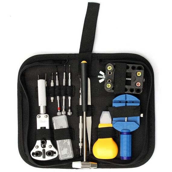 14 in 1 set di strumenti per la riparazione di strumenti per la rimozione di orologi domestici