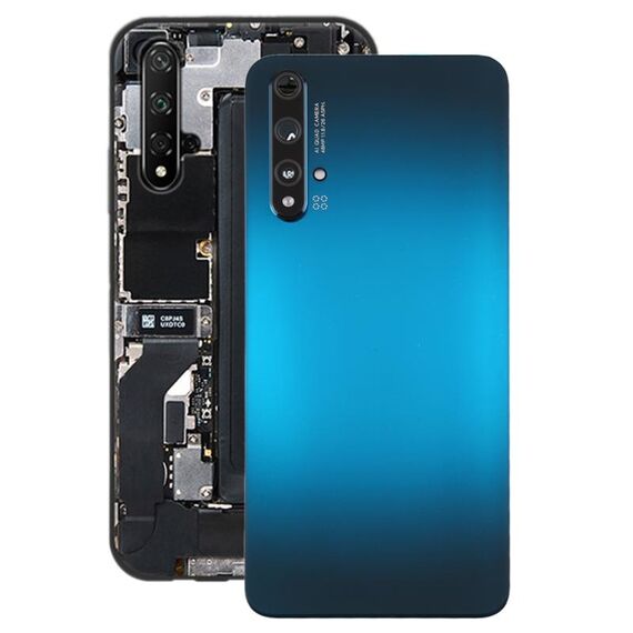 Cover posteriore batteria originale con copriobiettivo fotocamera per Huawei Nova 5T (verde)