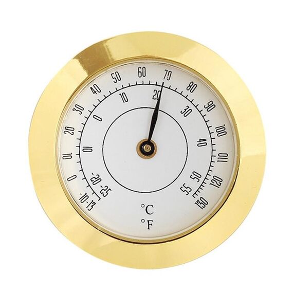 Custodia per violino / chitarra ad alta precisione da 38 mm / Termometro per sigari, Stile: Termometro