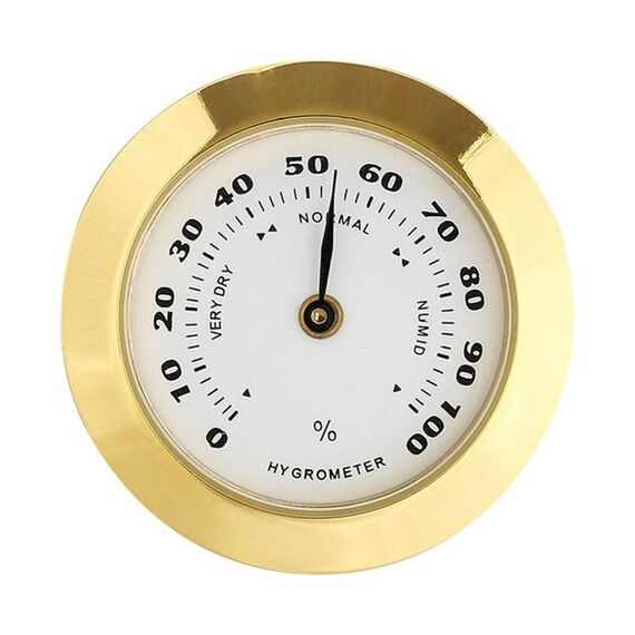 Custodia per violino / chitarra ad alta precisione da 38 mm / Igrometro per sigari, Stile: Igrometro