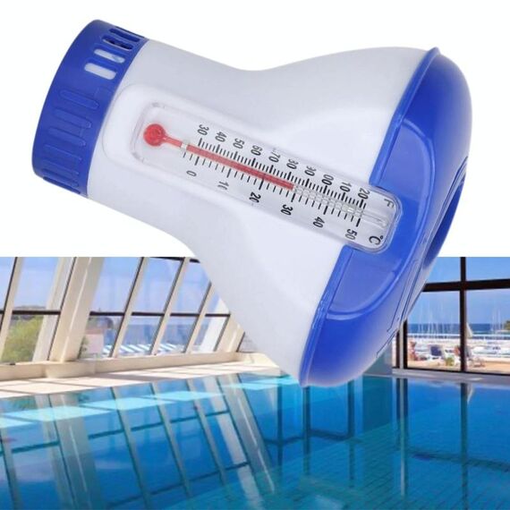 Termometro per piscina da 5 pollici Pillola d'acqua galleggiante Disinfezione per piscina impetuosa Accessori per piscina automatica