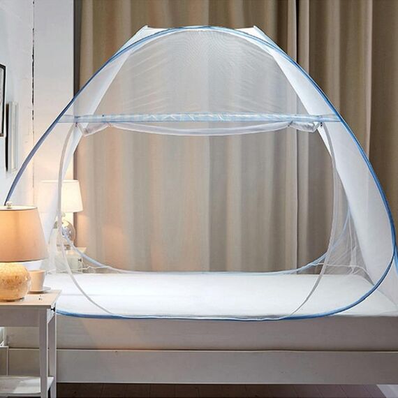 Dormitorio per studenti Installazione gratuita di cerniere e zanzariere a porta singola, dimensioni: 120x200x145 cm, colore: azzurro criptato