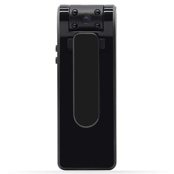 Videoregistratore con videocamera HD 1080P con design a clip posteriore B19, supporto rilevamento movimento / visione notturna a infrarossi / rotazione di 180 gradi / scheda TF / OTG