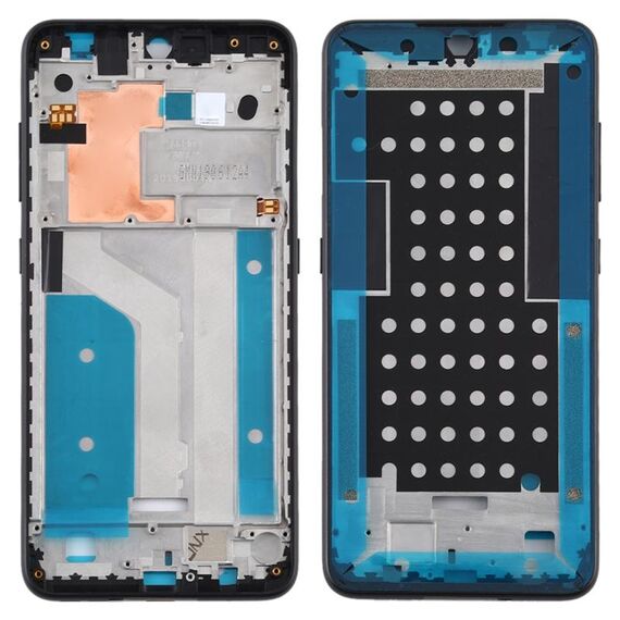 Piastra per cornice centrale per Nokia 7.2 / 6.2 / TA-1196 TA-1198 TA-1200 TA-1187 TA-1201 (nero)
