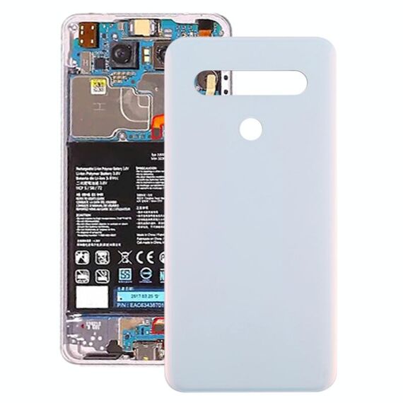 Coperchio posteriore della batteria per LG Q51 / LM-Q510N (bianco)