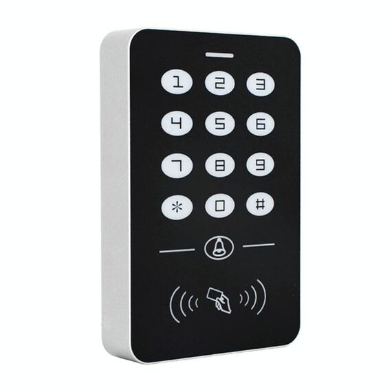 Semplice IDIC Card Access Control All-in-one Machine Key Touch Access Control Controller Password della scheda di induzione, Stile: Pulsanti A1