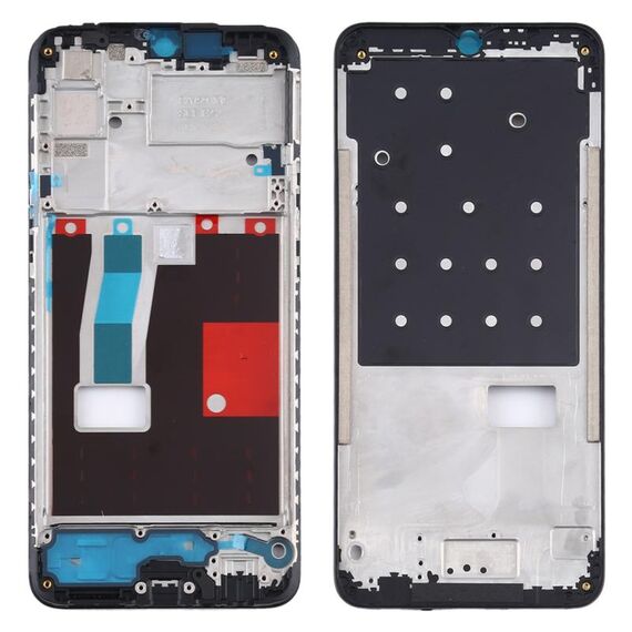 Per OPPO Realme 5 Pro / Q Front Housing LCD Frame Bezel Plate (Nero)