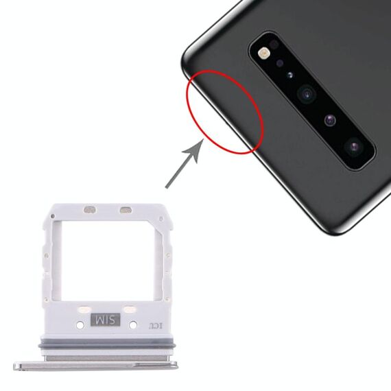 Vassoio scheda SIM per Samsung Galaxy S10 5G (argento)