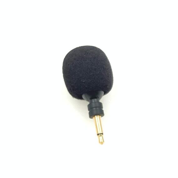 MK-5 Mono 3.5mm placcato oro Plug Live Mobile Phone Tablet Laptop Mini Bend microfono
