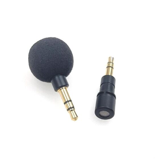 ZJ040MR Mini microfono dritto per apparecchiature elettroniche per laptop con tablet per telefoni cellulari stereo da 3,5 mm