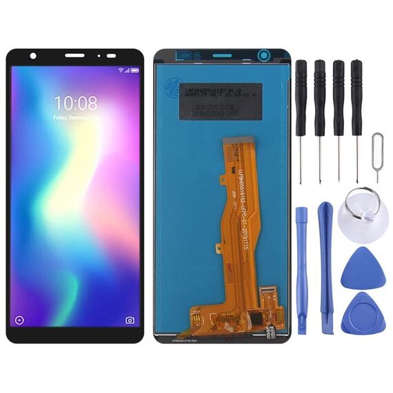 Schermo LCD OEM per ZTE Blade A5 2019 con digitalizzatore assemblaggio completo (nero)