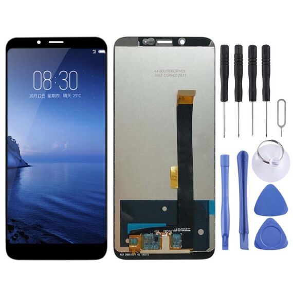 Schermo LCD OEM per ZTE Nubia N3 / NX608J / NX617J con digitalizzatore assemblaggio completo (nero)
