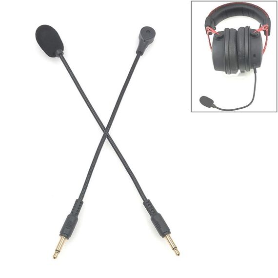 ZJ033MR-03 17cm Mono 3.5mm Straight Plug Cuffie da gioco Scheda audio Microfono live