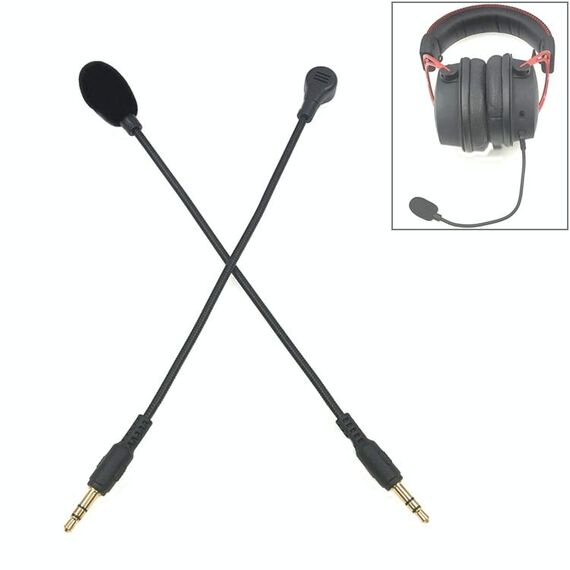 ZJ033MR-03 Microfono live con scheda audio per cuffie da gioco con spina diritta da 17 cm e 3,5 mm