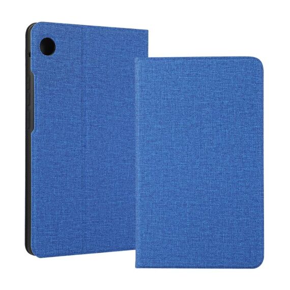 Per Huawei MatePad T8 / C3 Custodia in pelle con vibrazione orizzontale in TPU da 8 pollici in tessuto di tensione con supporto (blu)