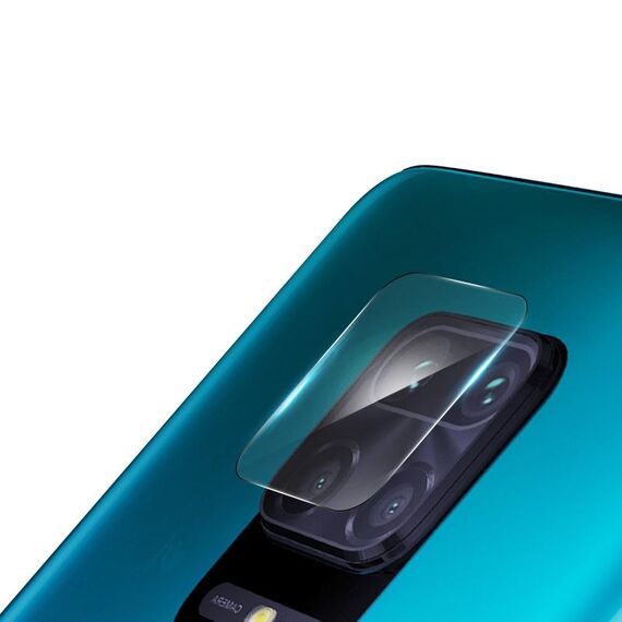 Per Xiaomi Redmi Note 9S mocolo 0.15mm 9H 2.5D Round Edge Fotocamera posteriore con lente in vetro temperato