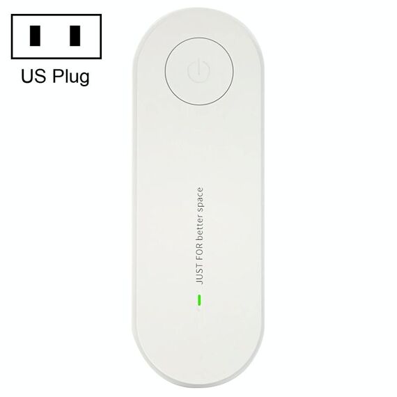 Mini aspirapolvere per deodorante ad ultrasuoni wireless per uso domestico Controller per acari della polvere, spina americana (bianco)