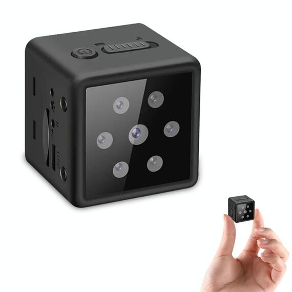 MD25 1080P Videocamera sportiva wireless Smart HD indossabile, supporto visione notturna a infrarossi / rilevamento del movimento / scheda TF