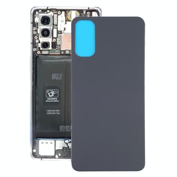 Per OPPO Reno4 5G Coperchio posteriore della batteria (nero)