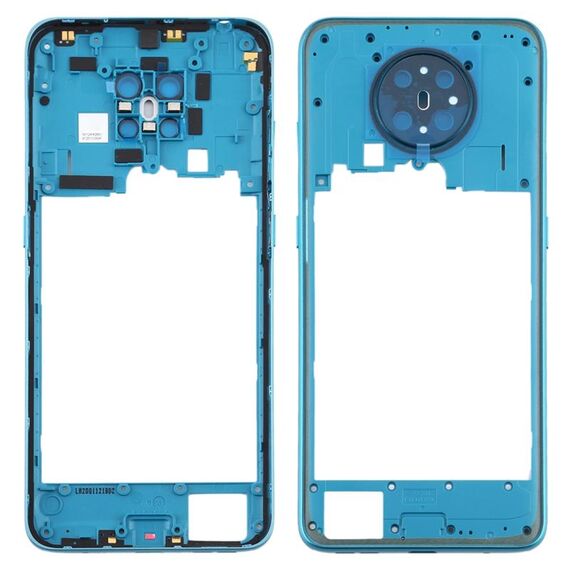 Piastra per cornice centrale per Nokia 5.3 TA-1227 / TA-1229 / TA-1223 / TA-12234 (verde)