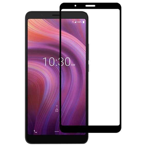 Per Alcatel 3v (2019) Pellicola integrale in vetro temperato a schermo intero