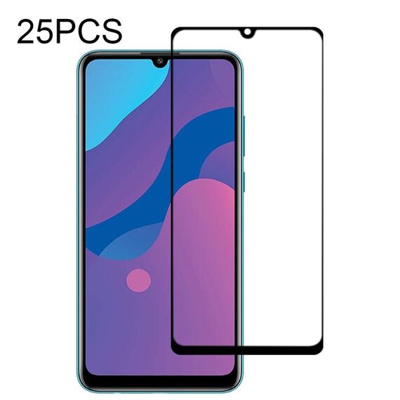 Per Huawei Honor 9A 25 PCS Full Glue Pellicola in vetro temperato a schermo intero