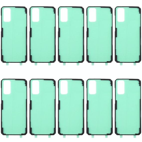 Per Samsung Galaxy S20 10 pezzi adesivo per cover posteriore