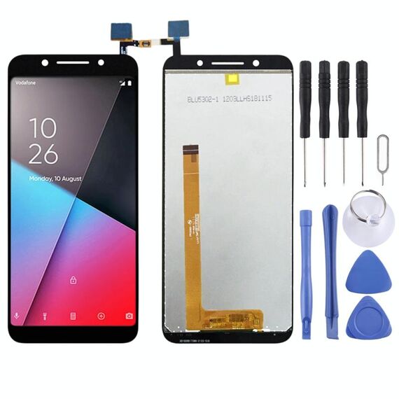 Schermo LCD OEM per Vodafone Smart N9 Lite / VFD620 con digitalizzatore assemblaggio completo (nero)