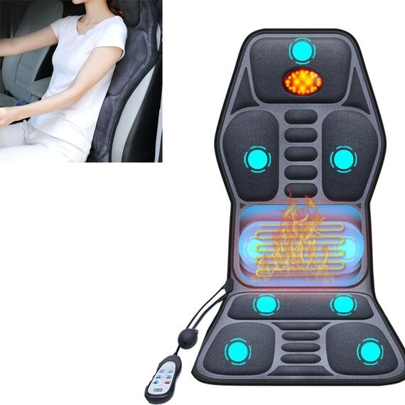 YJ-308 Massaggiatore per auto Cervicale Colonna vertebrale Collo Vita Auto Riscaldamento domestico Tappetino per massaggio multifunzionale per tutto il corpo, Specifica: Versione Premium (24 V per camion)