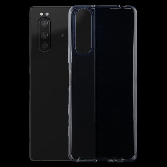 Per Sony Xperia 5 Custodia protettiva morbida in TPU trasparente ultra sottile da 0,75 mm