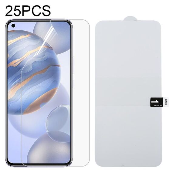 Per Huawei Honor 30 25 PCS Pellicola protettiva per schermo intero a prova di esplosione in idrogel